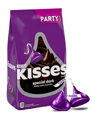 Hershey's Kisses Special Dark Chocolate Candy